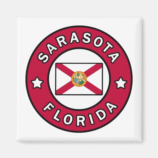 Sarasota Florida Magnet (Vorne)