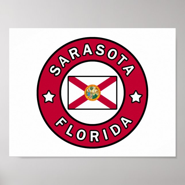 Sarasota Florida Poster (Vorne)