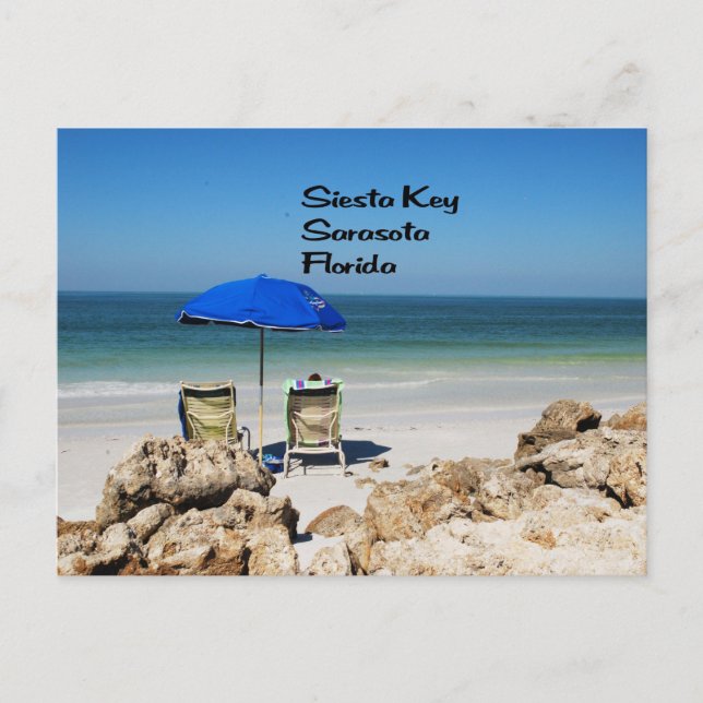 Sarasota Florida Postkarte (Vorderseite)