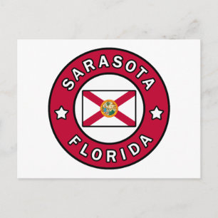 Sarasota Florida Postkarte