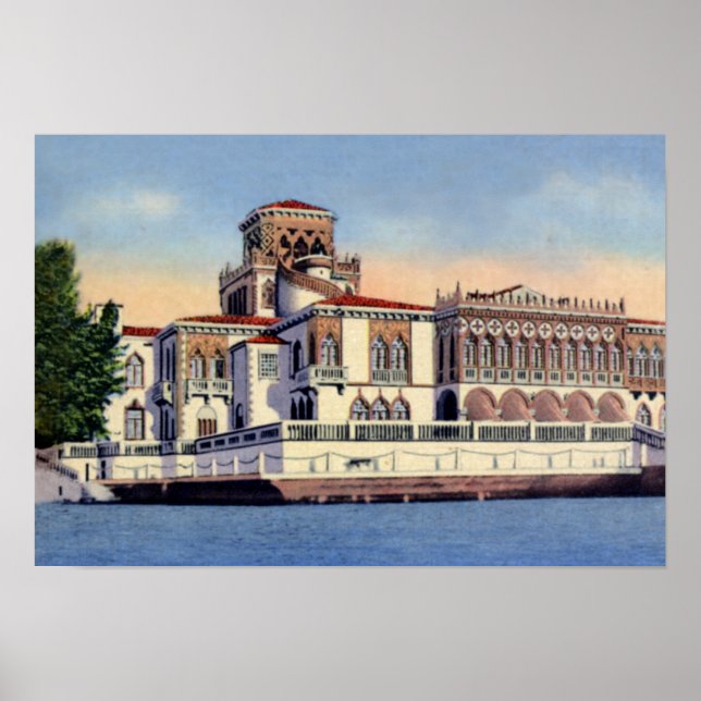 Sarasota Florida Ringling Museum Poster (Vorne)