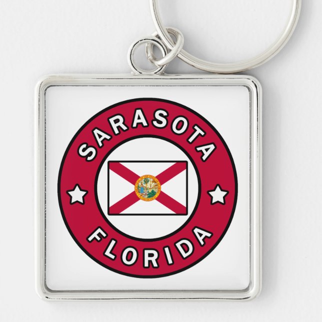 Sarasota Florida Schlüsselanhänger (Vorne)