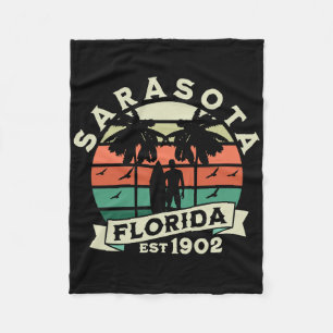 Sarasota Florida Strand Surfen Sommerurlaub Vin Fleecedecke