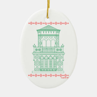 Sarasota Ringling Wahrzeichen-Ornament Keramik Ornament