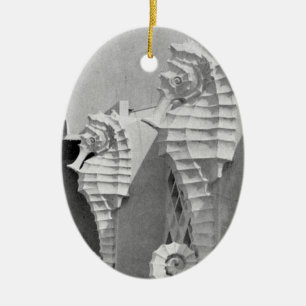 Sarasotas Seepferde Keramik Ornament