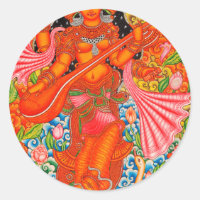 SARASWATI HINDU GODESS OF LEARNING TANJORE