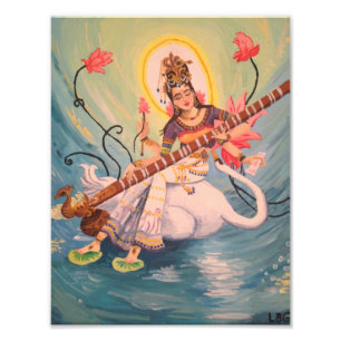 Saraswati Print Fotodruck