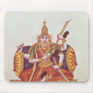 Saratheswathee, hindische Göttin des Lernens Mousepad