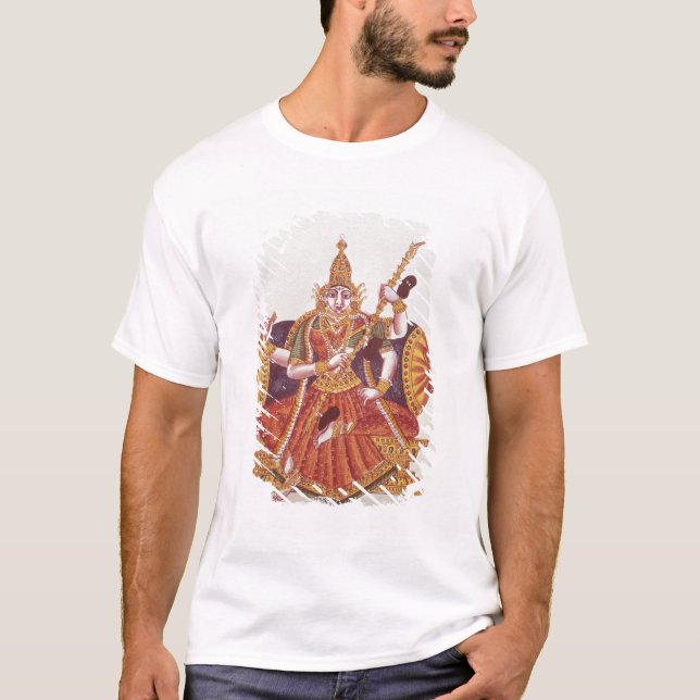 Saratheswathee, hindische Göttin des Lernens T-Shirt (Vorderseite)