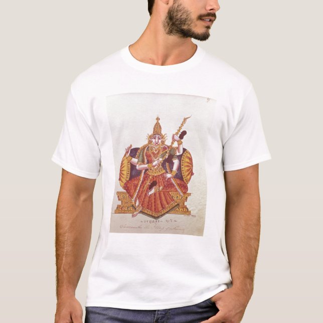 Saratheswathee, hindische Göttin des Lernens T-Shirt (Vorderseite)