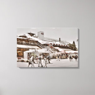 Saratoga 150 Jahre Leinwanddruck