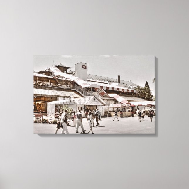 Saratoga 150 Jahre Leinwanddruck (Vorderseite)