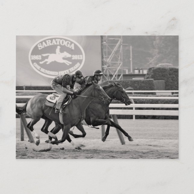 Saratoga 150 Workouts Postkarte (Vorderseite)