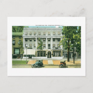 Saratoga Inn, Saratoga Springs, NY Postkarte
