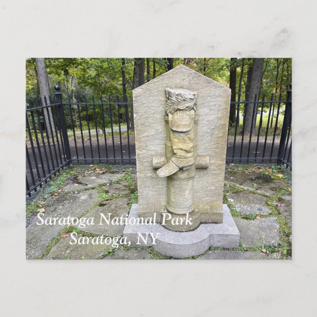 Saratoga-Nationalpark Postkarte (Vorderseite)
