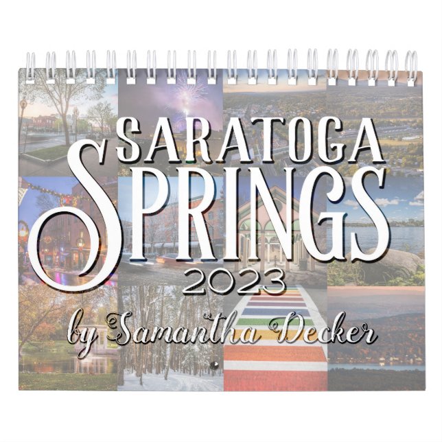 Saratoga Springs 2023 Kalender (Titelbild)
