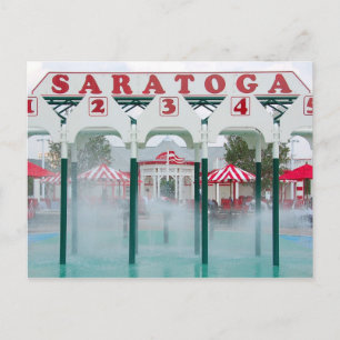 Saratoga Springs Pool Play Area Postkarte