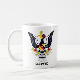 Sarawak-Wappen - MALAYSIA Kaffeetasse