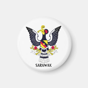 Sarawak-Wappen - MALAYSIA Magnet