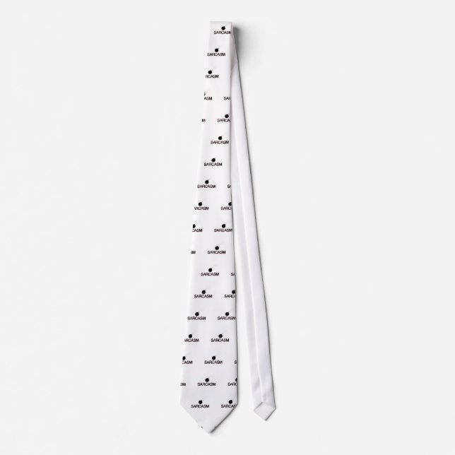Sarcasm Bombed Krawatte (Vorderseite)
