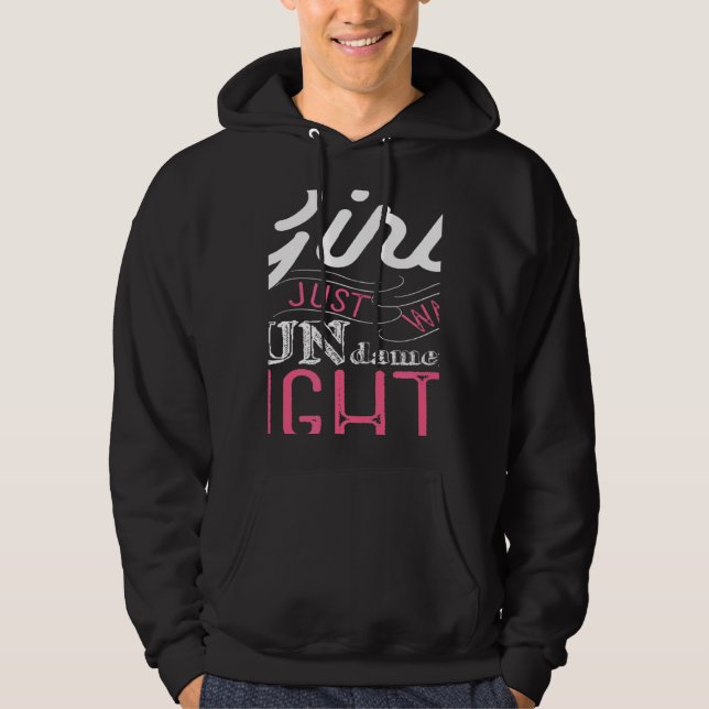 Sarcasm Feminism Women's Rights Quote Feminist Equ Hoodie (Vorderseite)