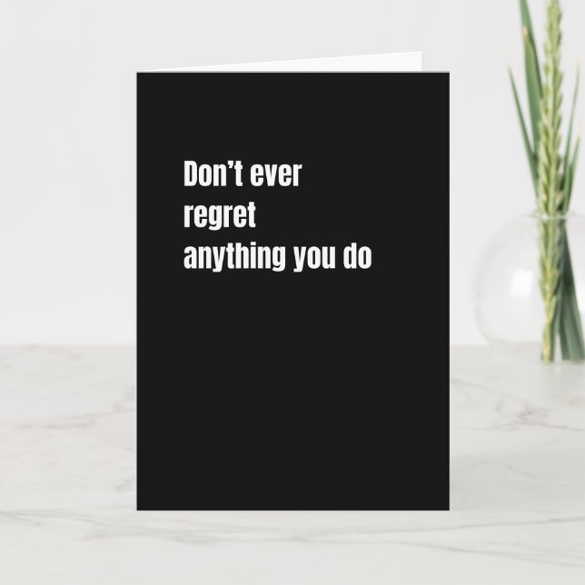 Sarcasm is the way to mock someone with style karte (Vorderseite)