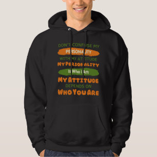 Sarcasm Lover Funny verwirft meine Persönlichkeit Hoodie