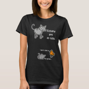 Sarcasm Sarcastic Sprichwort Ironic Cat Quote Kitt T-Shirt