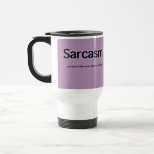 Sarcasm Services Reisebecher