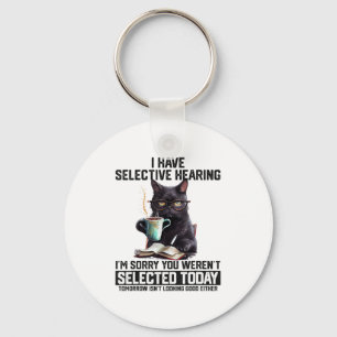 Sarcasm Spaß Sprichwort Katzengeschenk für Mens Wo Schlüsselanhänger