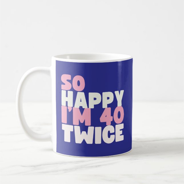 Sarcastic 80 Jahre Old B Day Funny 80 th Birthday  Kaffeetasse (Links)