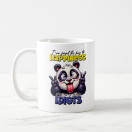 Sarcastic Bär Ich habe den Schlüssel zum Glück gef Kaffeetasse