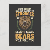 Sarcastic Bären Spaß Scout Camper Joke