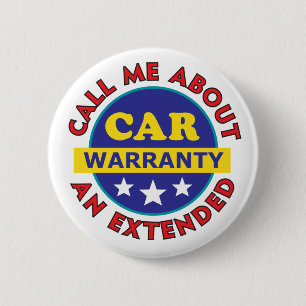 Sarcastic Car Warranty Button