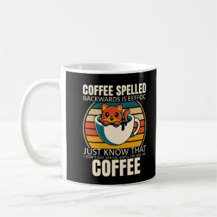 Sarcastic Cat Coffee Lover Barista Koffeinabhängi Kaffeetasse