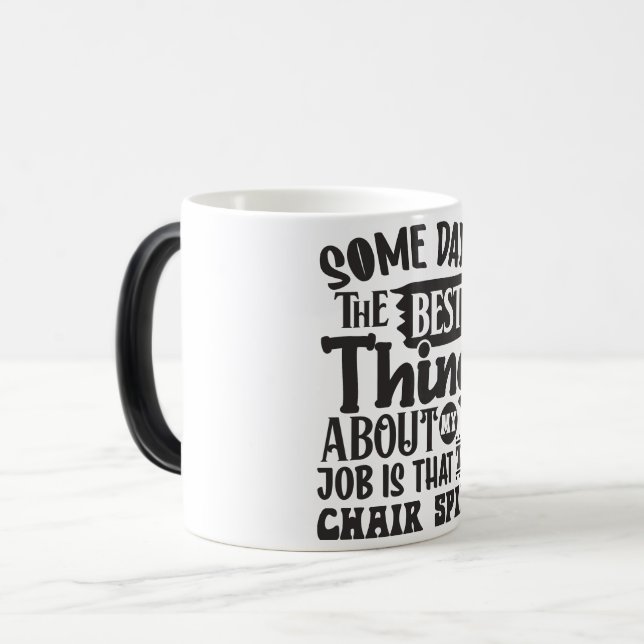 Sarcastic Coffee Quotes Verwandlungstasse (Vorderseite Links)