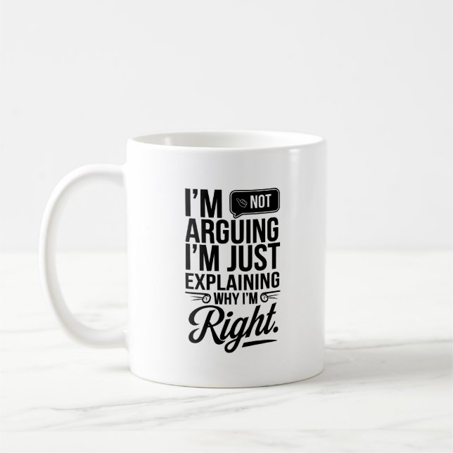 Sarcastic Coffee Tasse - Ideal für Smart Thinkers (Links)