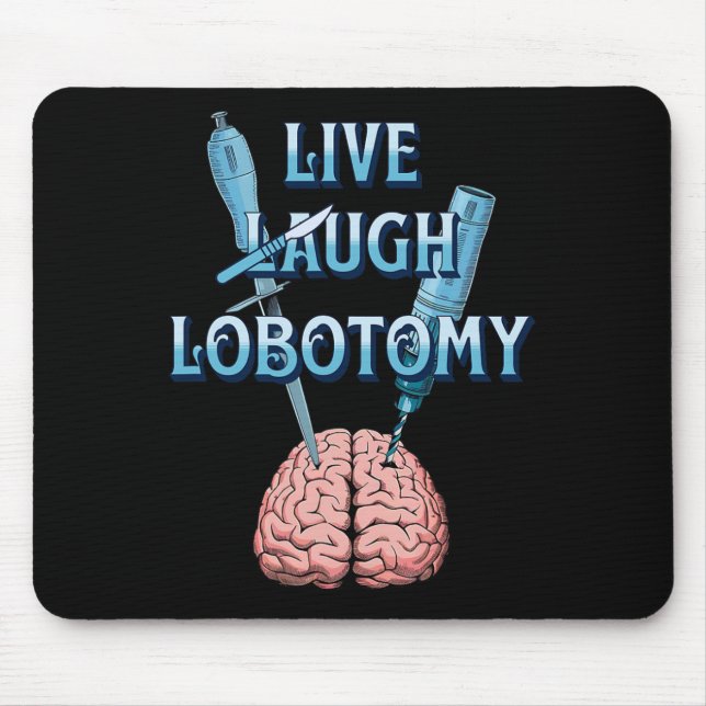 Sarcastic Dark Spaß Gothic Live Mousepad (Vorne)