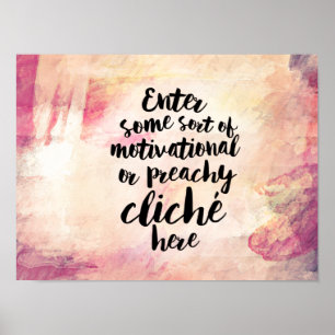 Sarcastic-Demotivposter Poster