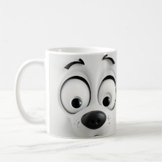 Sarcastic Dog Face 3D Kaffeetasse