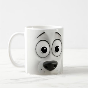 Sarcastic Dog Face 3D Kaffeetasse