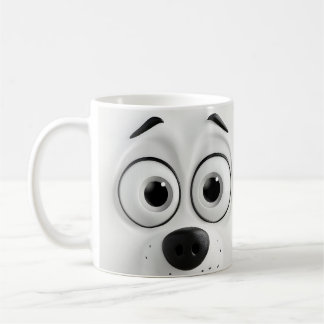 Sarcastic Dog Face 3D Kaffeetasse