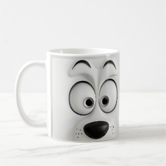 Sarcastic Dog Face 3D Kaffeetasse