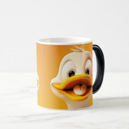 Sarcastic Duck Face 3D Verwandlungstasse