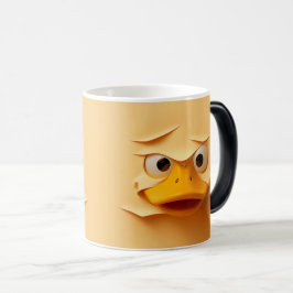 Sarcastic Duck Face 3D Verwandlungstasse