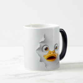 Sarcastic Duck Face 3D Verwandlungstasse