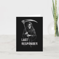 Sarcastic First Responder Grim Sensenmann Emt Ems