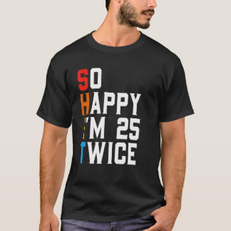 Sarcastic Funny 50 Jahre Altes Tagesgeschenk Vinta T-Shirt
