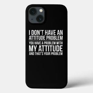 Sarcastic Gag Geschenk für schnauzige Leute mit sc Case-Mate iPhone Hülle