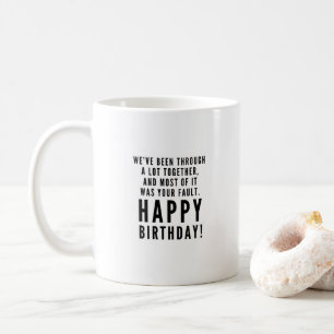 Sarcastic glücklicher Geburtstag für beste Freundi Kaffeetasse